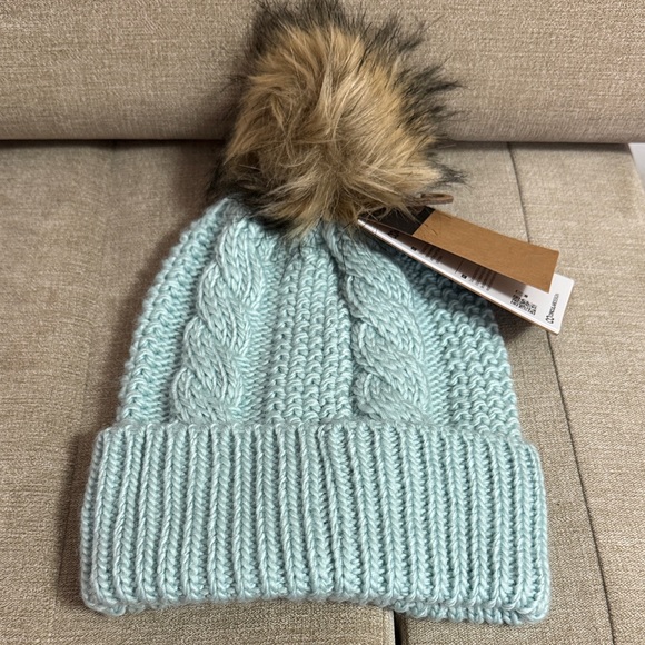 North Face Women’s Mega Fur Pom Beanie - Picture 2 of 2